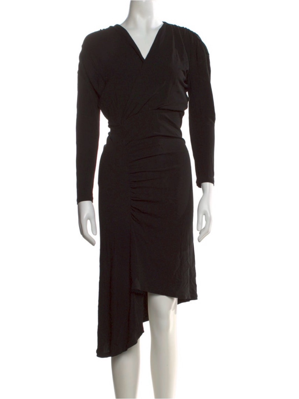 Fwrd Brand Atlein Black Midi Dress